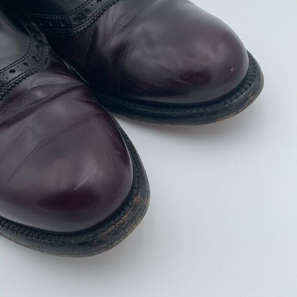 Allen Edmonds McAllister Wingtip Oxford Shoes | Two-Tone Brown & Black Men’s 10D main image 2